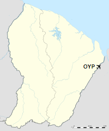 OYP is located in French Guiana