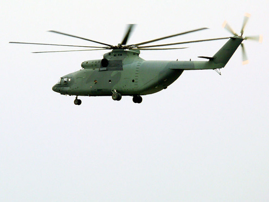 
Mil Mi-26, the world's largest production helicopter.