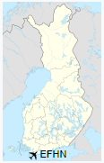 EFHN is located in Finland