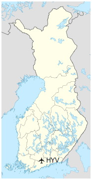 EFHV is located in Finland