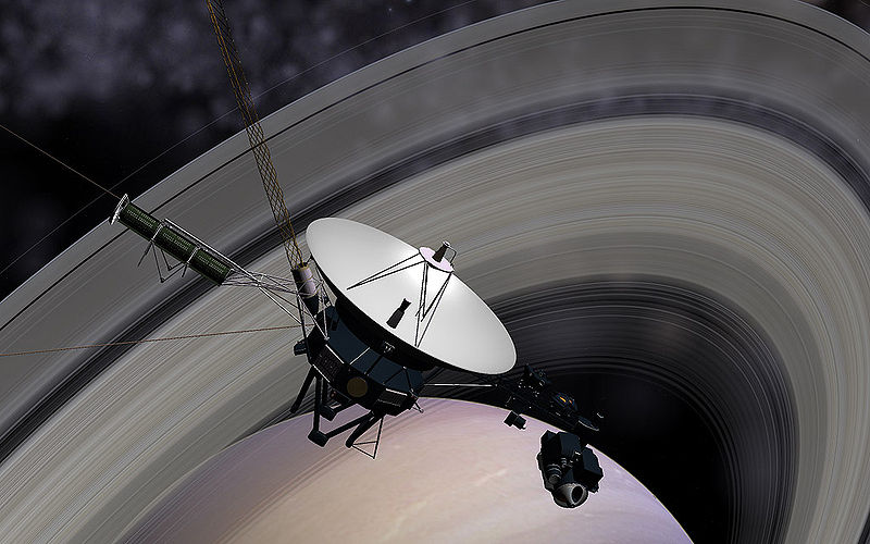 Voyager 1 – Gas Giants and a Last Look Homeward